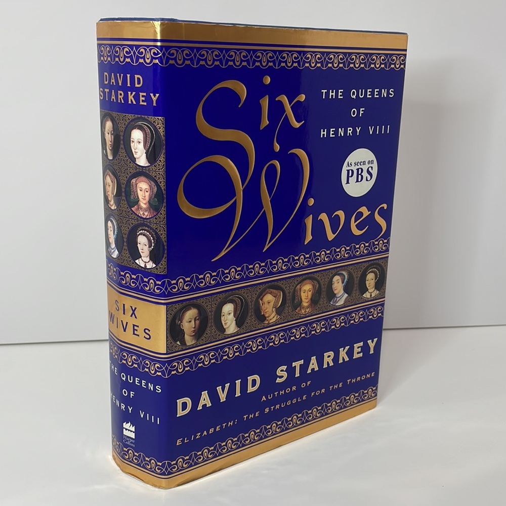✍🏼SIGNED🤴🏻David Starkey Six Wives The Queens of Henry VIII 1st Edition HB